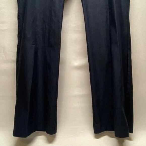 Violets & Roses Pants Women's 18W Navy Ruthy Zipper Bootcut Elastic Waist NWT - Picture 3 of 16